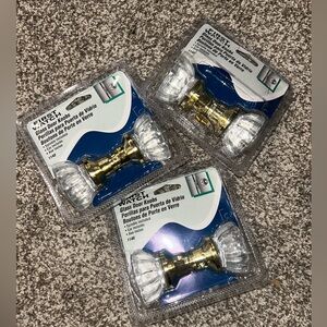 FIRST WATCH Replacement Glass Doorknob Set Indoor Decorative Glass Set Of 3‎